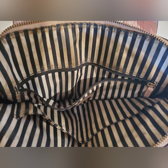 Kate Spade Southport Avenue Jenny Pink Pebbled Leather Shoulder Bag and wallet - Picture 7 of 13